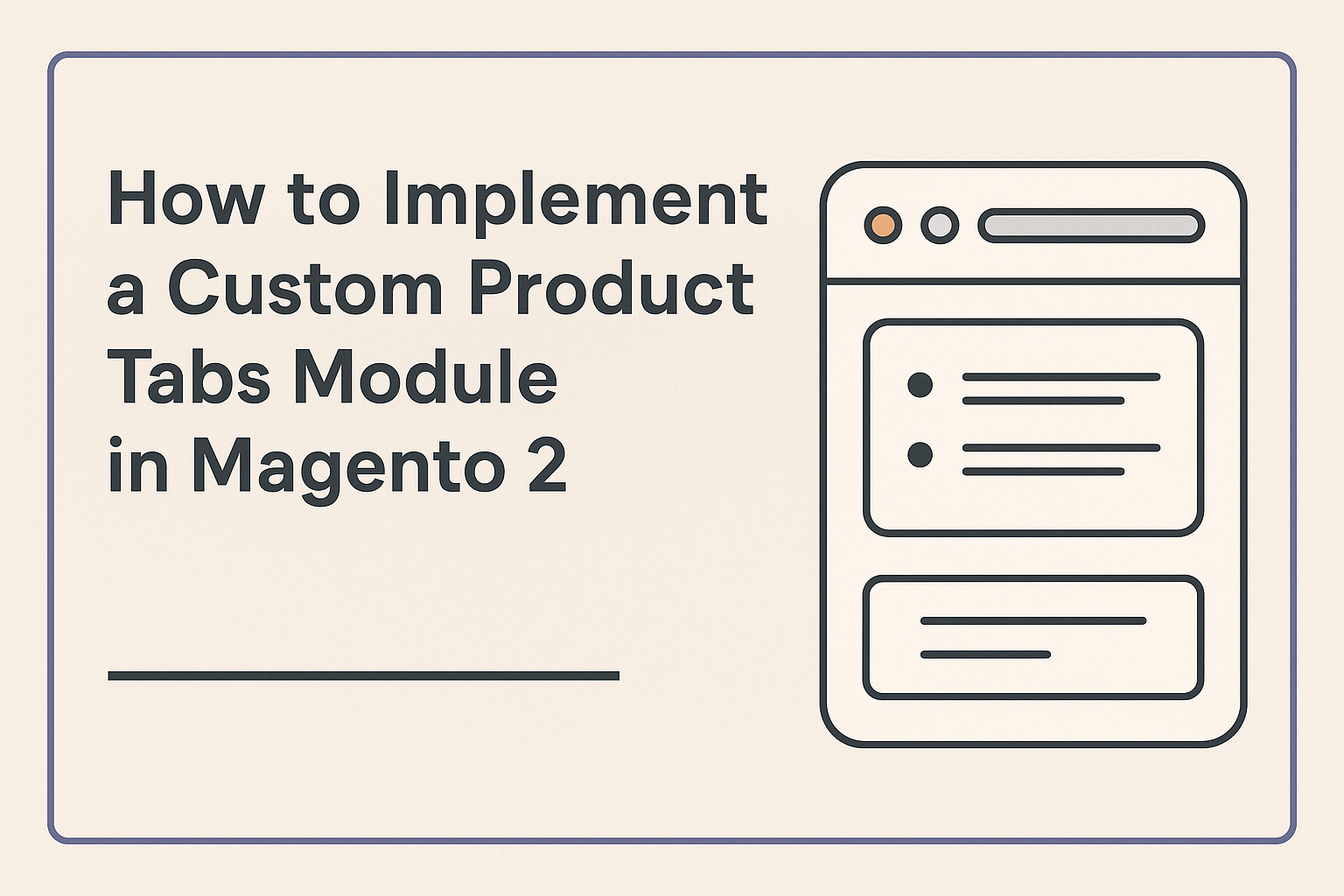 How to Implement a Custom Product Tabs Module in Magento 2 | Magefine How to Implement a Custom Product Tabs Module in Magento 2