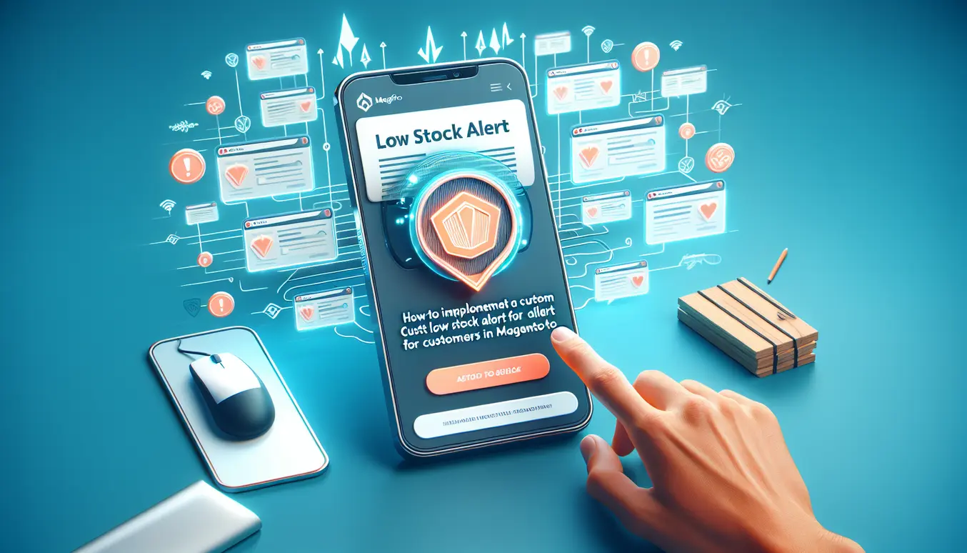 How to Implement a Custom "Low Stock" Alert for Customers in Magento 2