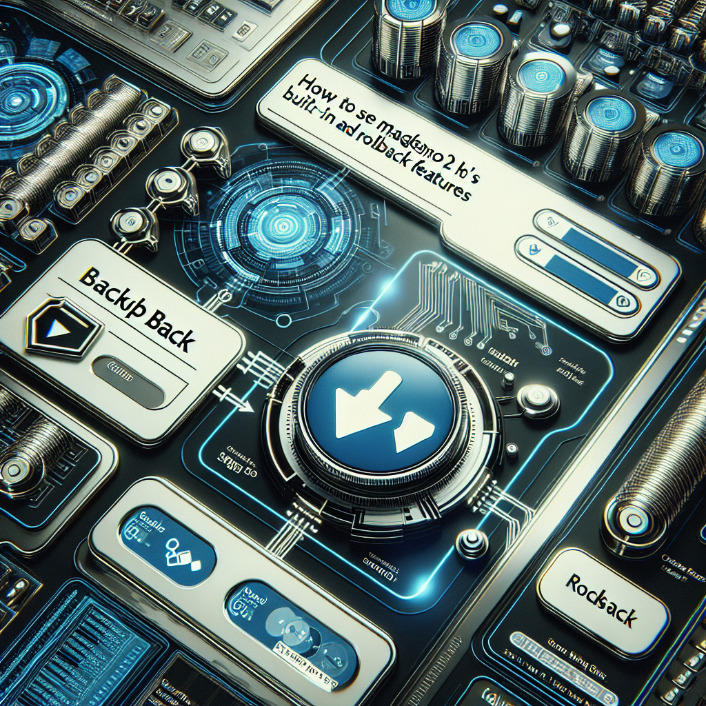   
How to Use Magento 2’s Built-in Backup and Rollback Features  